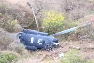 Difunde Policía Federal video de helicóptero siniestrado en Jalisco