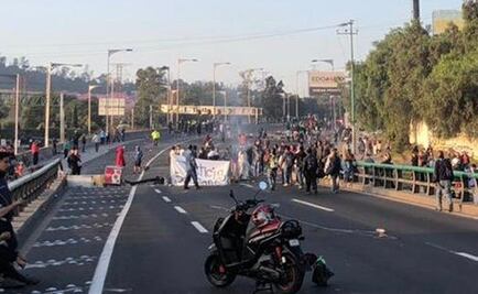 Bloqueo en la México-Pachuca cumple 14 horas