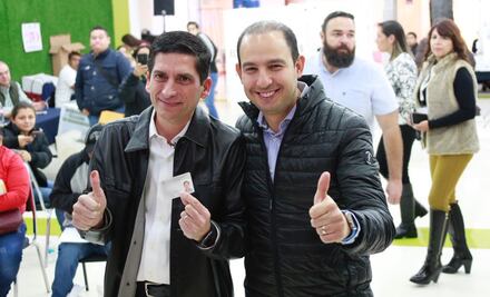 Panistas vigilan elección en Monterrey, dice Marko Cortés