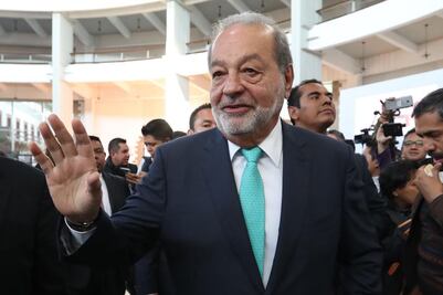 AMLO reconoce a Carlos Slim como promotor de la cultura