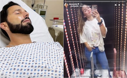Poncho de Nigris comparte foto de su hospitalización; su esposa guarda silencio y publica historia con maletas 