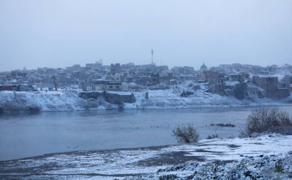 Reportan nevada en Bagdad; es la primera en más de 10 años