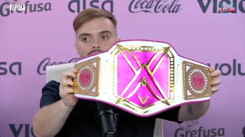 La Velada del Año 5: Así es el cinturón que portarán los campeones; “ha quedado espectacular”, dice Ibai