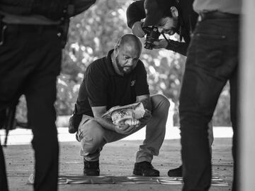 Con sombreros, "Chapitos" marcan a "Mayos" caídos