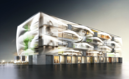 Le Nuage es el primer edifico inflable en Europa