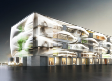 Le Nuage es el primer edifico inflable en Europa