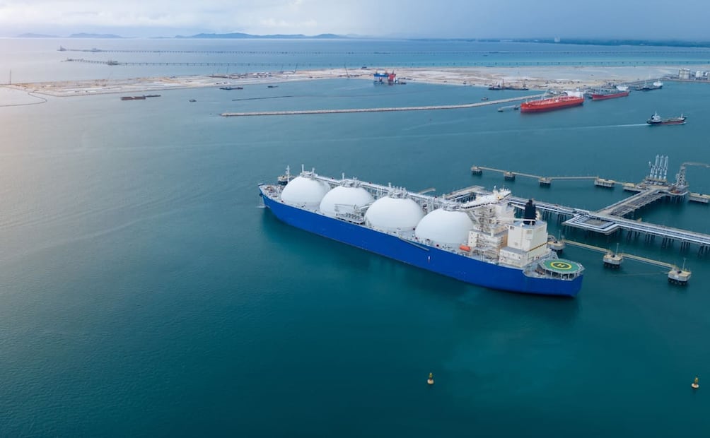 México empieza a construir dos rutas de Gas Natural Licuado. Foto: iStock
