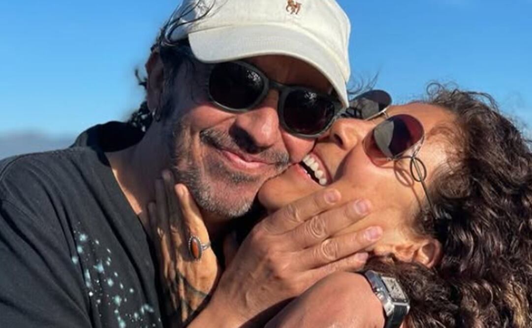 Vica Andrade y su esposo Memo del Bosque.