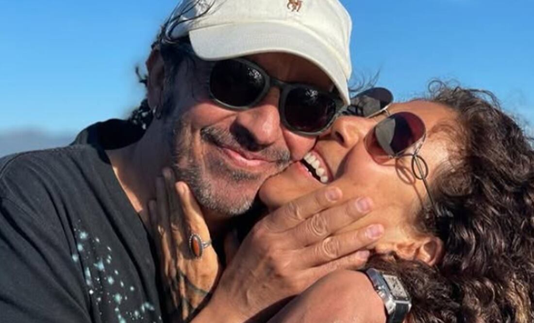 Vica Andrade y su esposo Memo del Bosque.