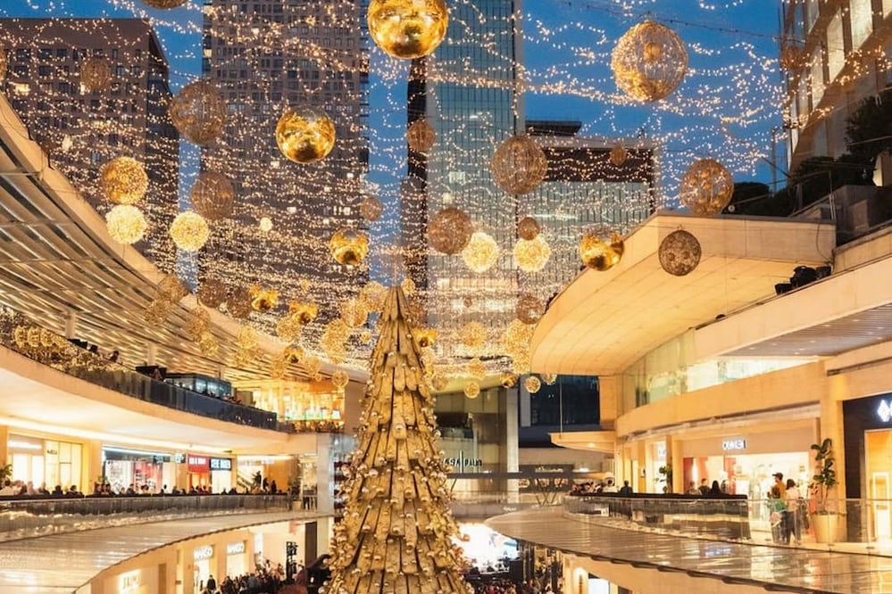 La Navidad en Antara Polanco se vive con experiencias que atraen a familias y visitantes. Foto: Instagram @antara_mx