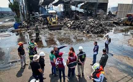 "No hay ningún reporte de extorsión", asegura Sheinbaum sobre incendio en Central de Abasto