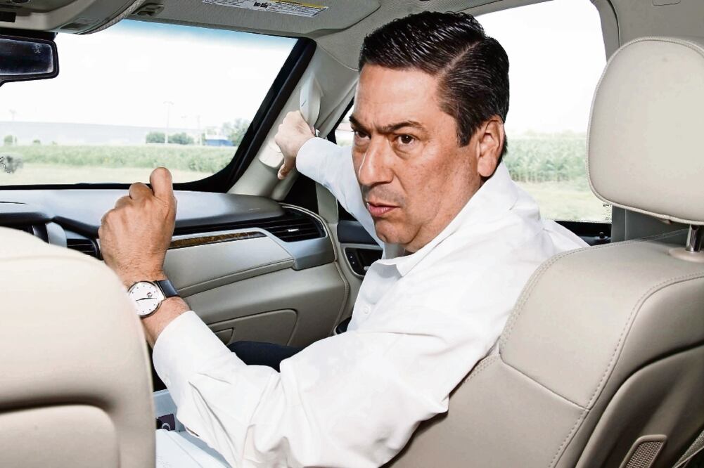 Baltazar Hinojosa Ochoa, candidato de la alianza PRI, PVEM, Panal, al gobierno de Tamaulipas (ARIEL OJEDA. EL UNIVERSAL)