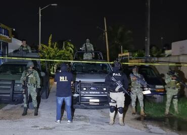 En operativo en Kanasín, Yucatán, aseguran 65 kg de cannabis y armas de fuego en cateo conjunto