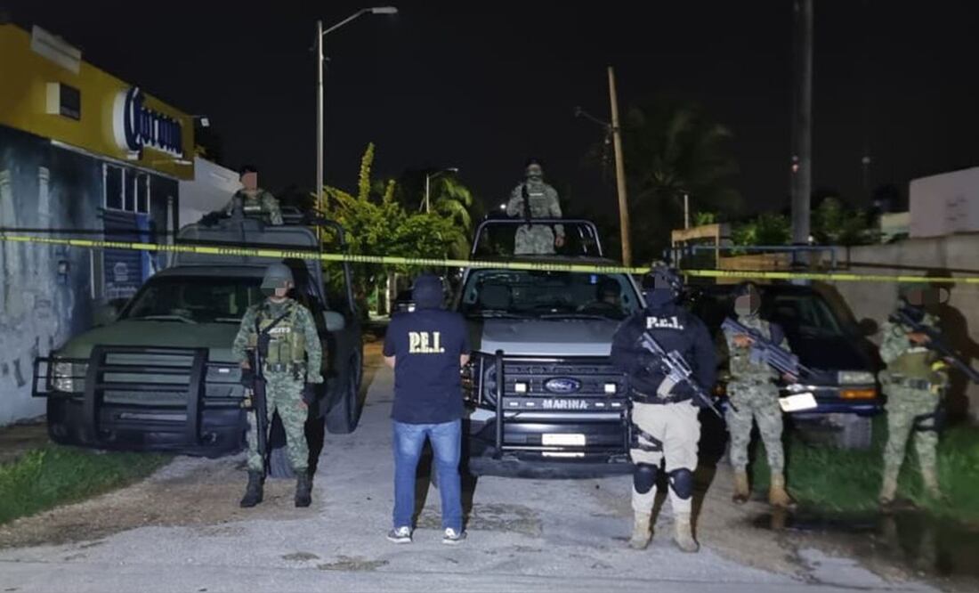 Operativo Antidrogas en Kanasín, Yucatán. Foto Especial