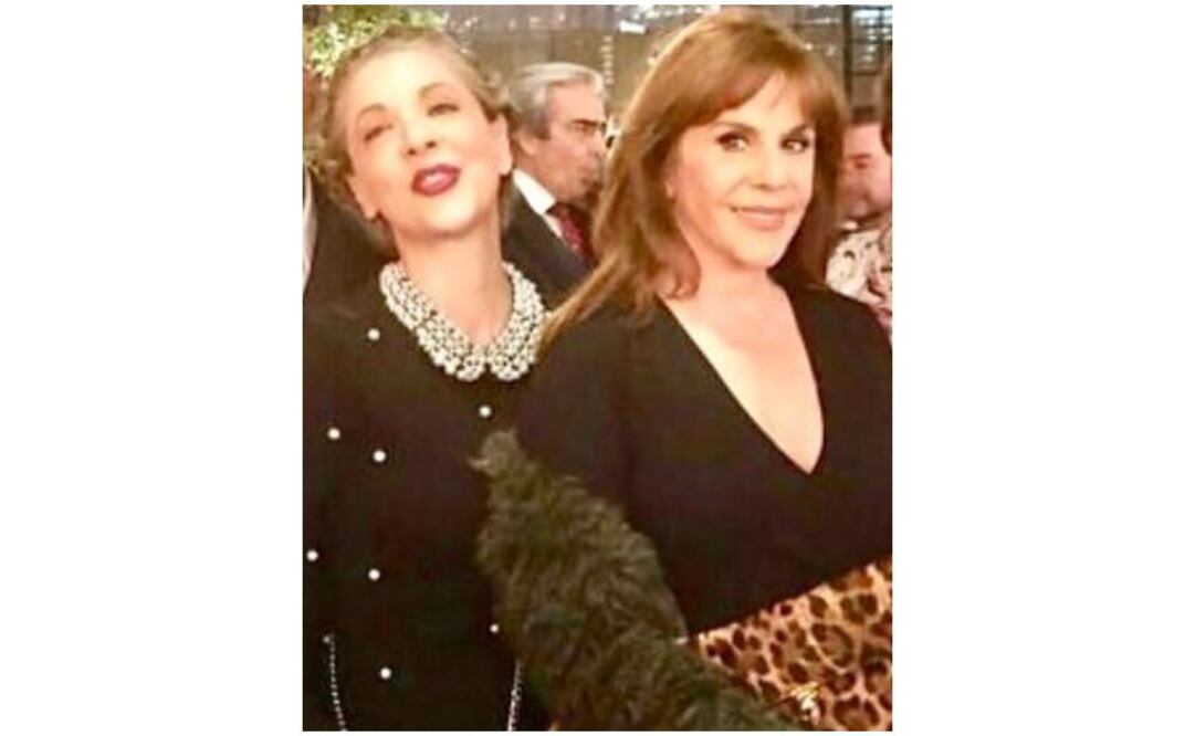 Rebecca Jones comparte recuerdos junto a Edith González. Foto: Instagram 