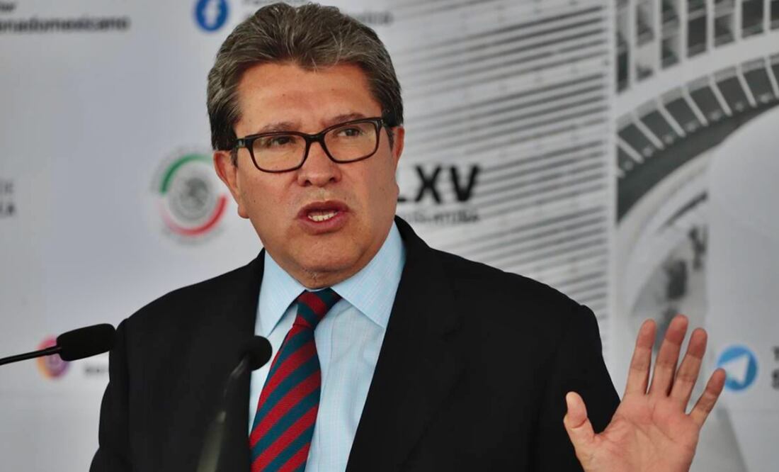 Monreal informó que en el marco de la diplomacia parlamentaria, ayer envié una carta a la presidenta del Parlamento Europeo, Roberta Metsola, para expresar nuestro desacuerdo con su resolución sobre México". Foto: archivo/EL UNIVERSAL