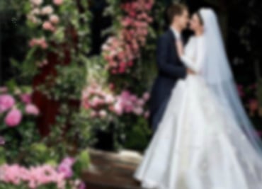 Mira quién diseño el impactante vestido de novia de Miranda Kerr