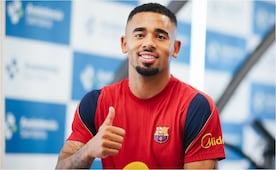 Gabriel Jesus llega al Barcelona en el cierre del mercado de fichajes