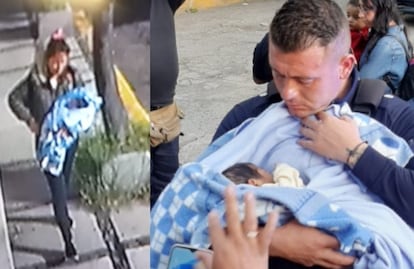 Buscan a mujer que abandonó a bebé de 5 días de nacido en calles de Tlalnepantla