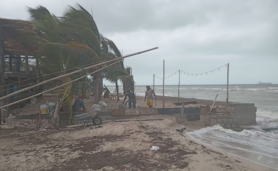 Frente frío No. 25 y masa de aire polar sobre la Península de Yucatán paraliza la pesca (31/12/2025). Foto: Especial