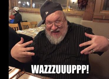 Autor de "Game of Thrones" rapea para ganar seguidores