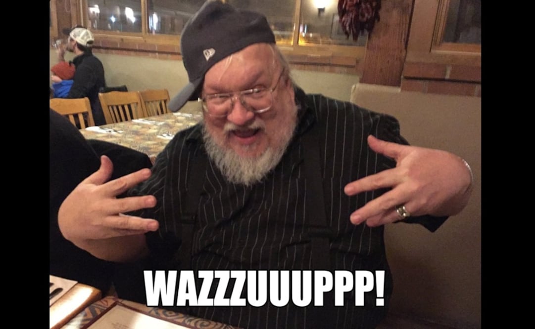 Foto: Twitter / George RR Martin