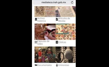 Presentan Mediateca del INAH