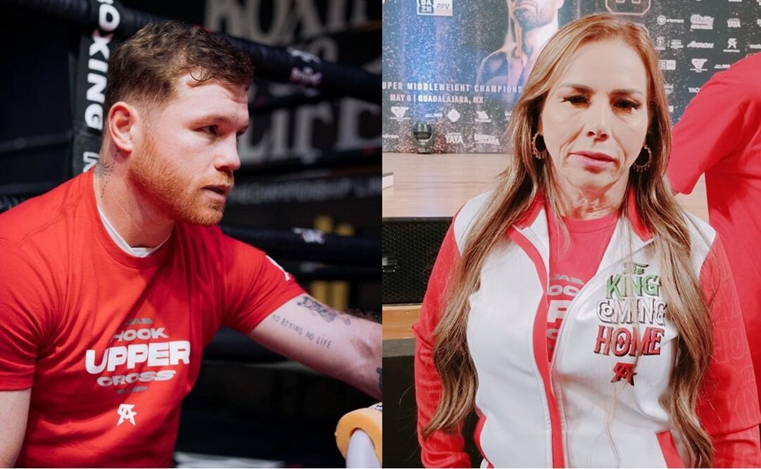 Saúl "Canelo" Álvarez y Ana María Barragán - Foto: Especial