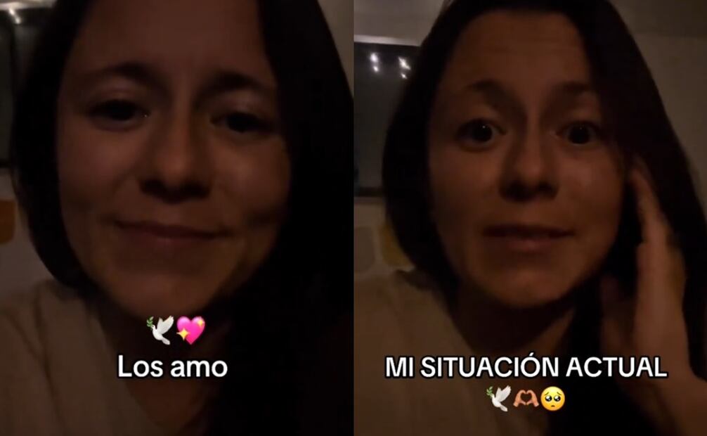 Greta Cervantes desde Tel Aviv, ciudad en Israel. Foto: TikTok.