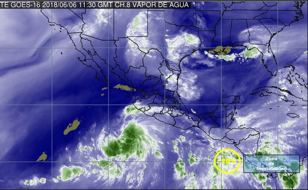 Se forma tormenta tropical "Aletta" en el Pacífico