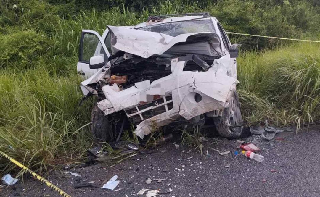 El accidente afectó la circulación vial durante varias horas debido al trabajo de las autoridades en el peritaje. Foto: Especial