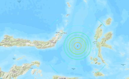 Cancelan alerta de tsunami en Indonesia tras sismo de 6.9
