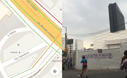 Obras en plaza Toreo invaden calles en Naucalpan