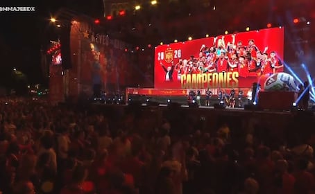 España se burla de Cristiano Ronaldo en festejos de la Copa del Mundo