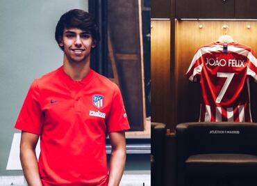 Joao Félix utilizará el número 7 de Griezmann