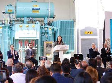 No se escatimará en inversión, dice Sheinbaum en pruebas de la nueva subestación eléctrica del Metro