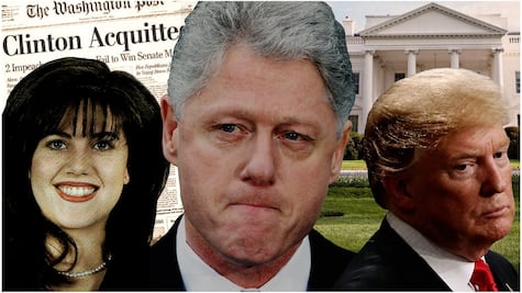 Por qué el escándalo sexual entre Bill Clinton y Monica Lewinsky facilitó la elección de Trump