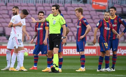 Árbitro del Clásico Español reportó que el partido se jugó en el Benito Villamarín