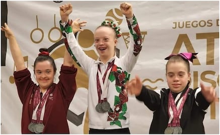 La mexicana Bibi Wetzel clasificó al Mundial de Gimnasia Artística de Síndrome de Down
