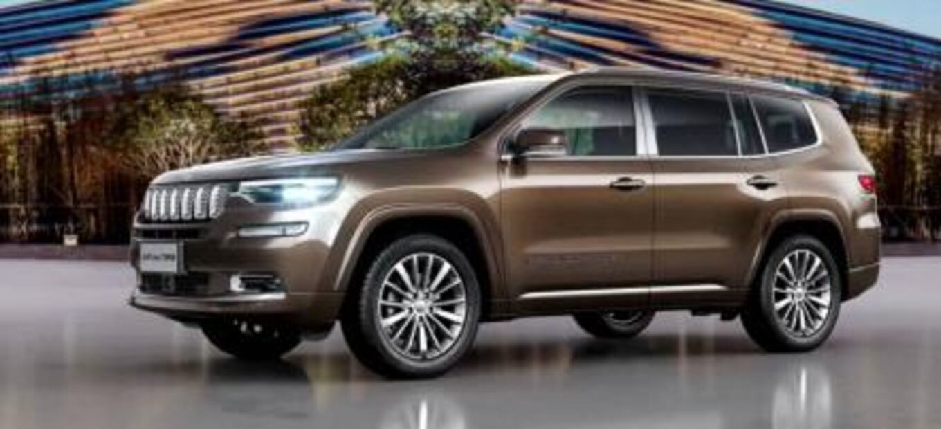 Jeep revela Grand Commander, SUV de tres filas 