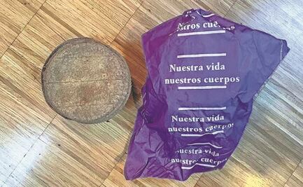 Consignas feministas llegan con las tortillas