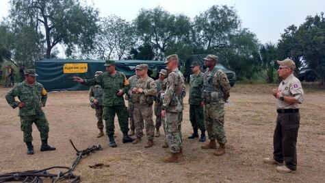 Fuerzas armadas de EU y México realizan operaciones conjuntas en Reynosa