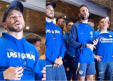 Los emotivos discursos de Henry Martín y Miguel Layún durante la serenata del América