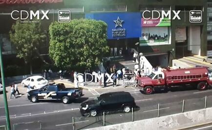 Reportan incendio en cine de Plaza Galerías de las Estrellas