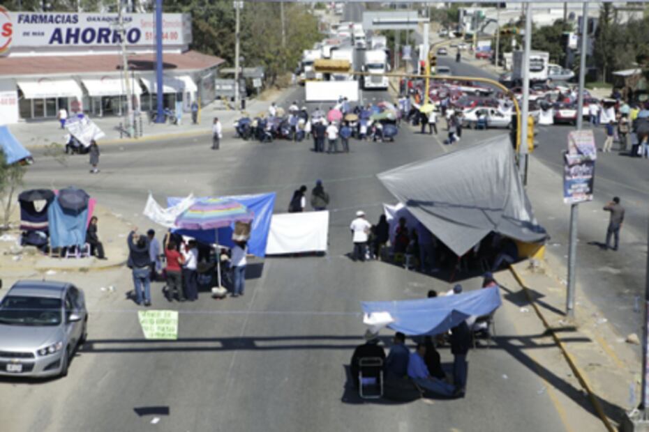 Protesta del trabajadores de Salud de Oaxaca lleva 23 días