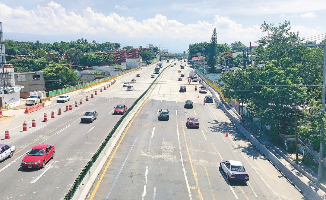 Entre las estructuras que el Ayuntamiento de Cuernavaca solicitó supervisar se encuentra el Paso Exprés. Foto: Archivo EL UNIVERSAL