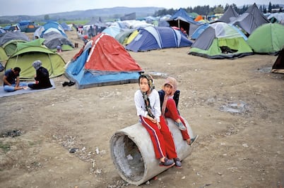 Vulnerables, niños refugiados en Europa