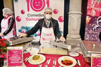 CDMX repartirá 55 mil cenas en esta Navidad