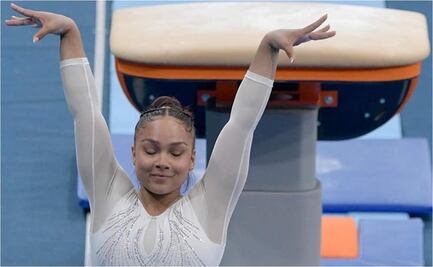 La gimnasta mexicana Natalia Escalante se instala entre las cinco mejores en la Copa Mundial