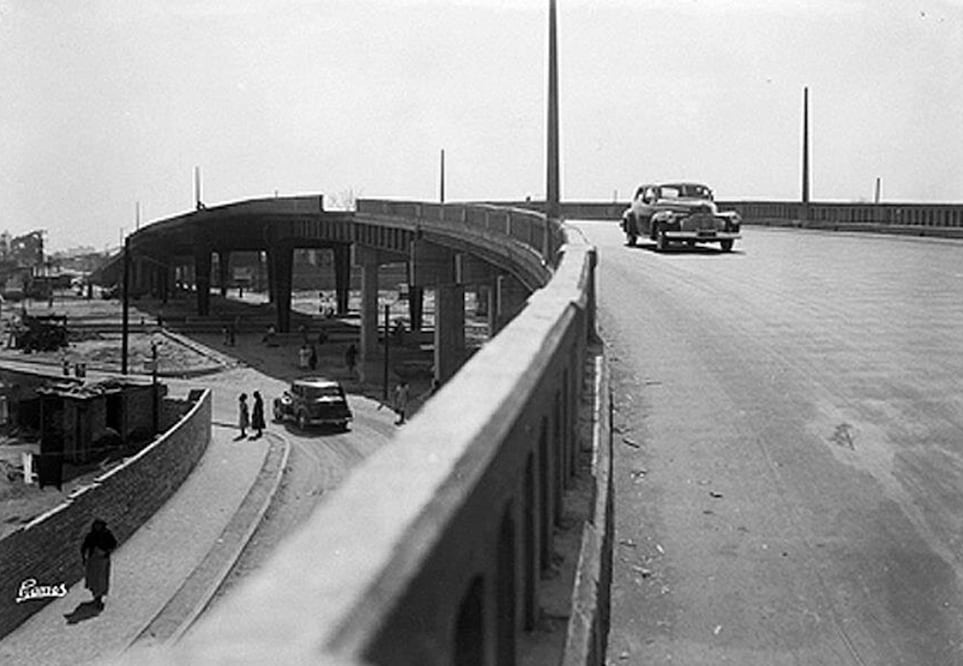 El primer puente vehicular de la CDMX